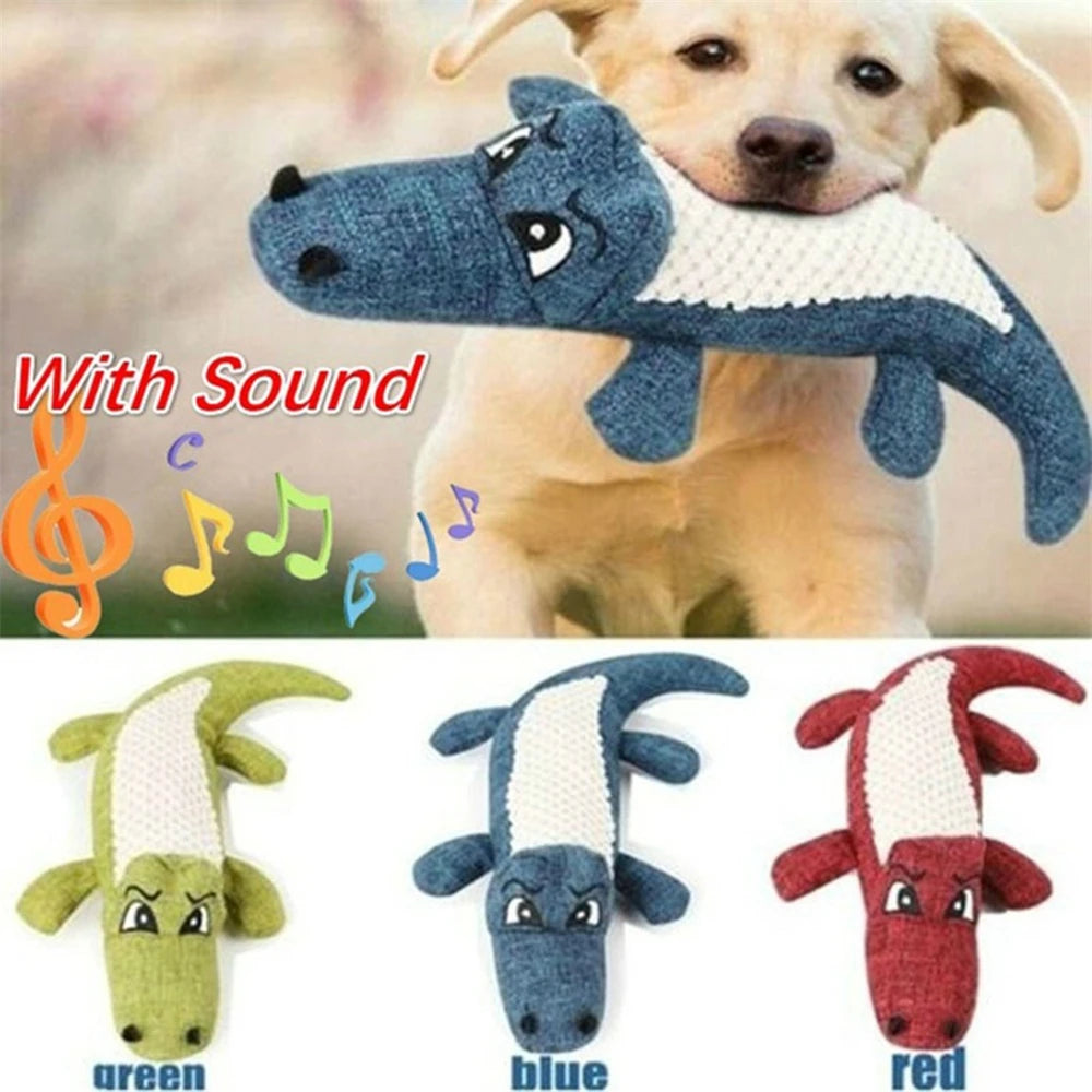 Crocodile Toy for Dogs - Bite Resistant