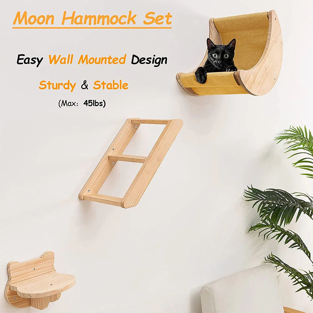 Cat Shelf - Wall Hammock - Climbing Shelves