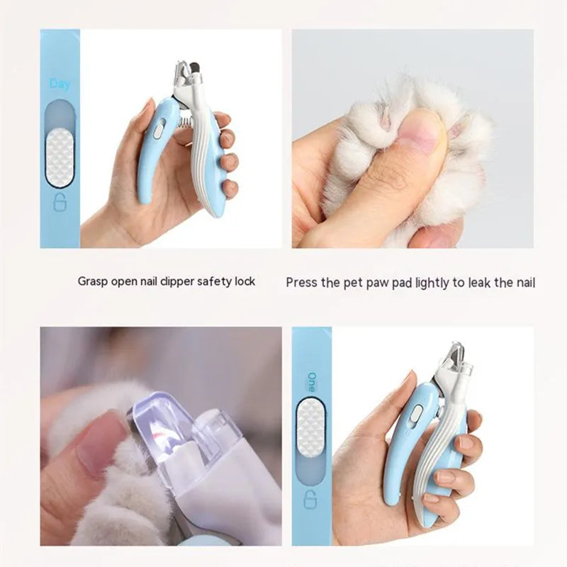 Dog & Cat Nail Trimmer with LED