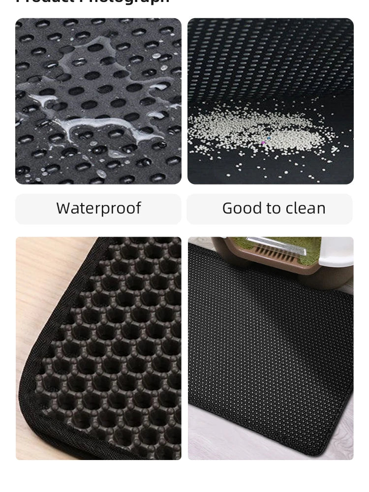 Cat Litter Mat Washable Anti-spill