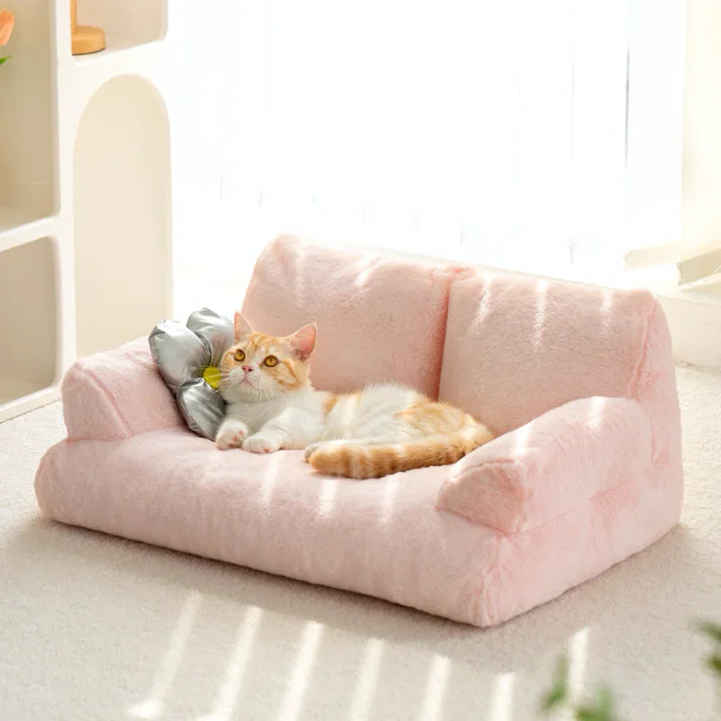 Fur Summertime Pet Cat & Puppy Nest Sofa