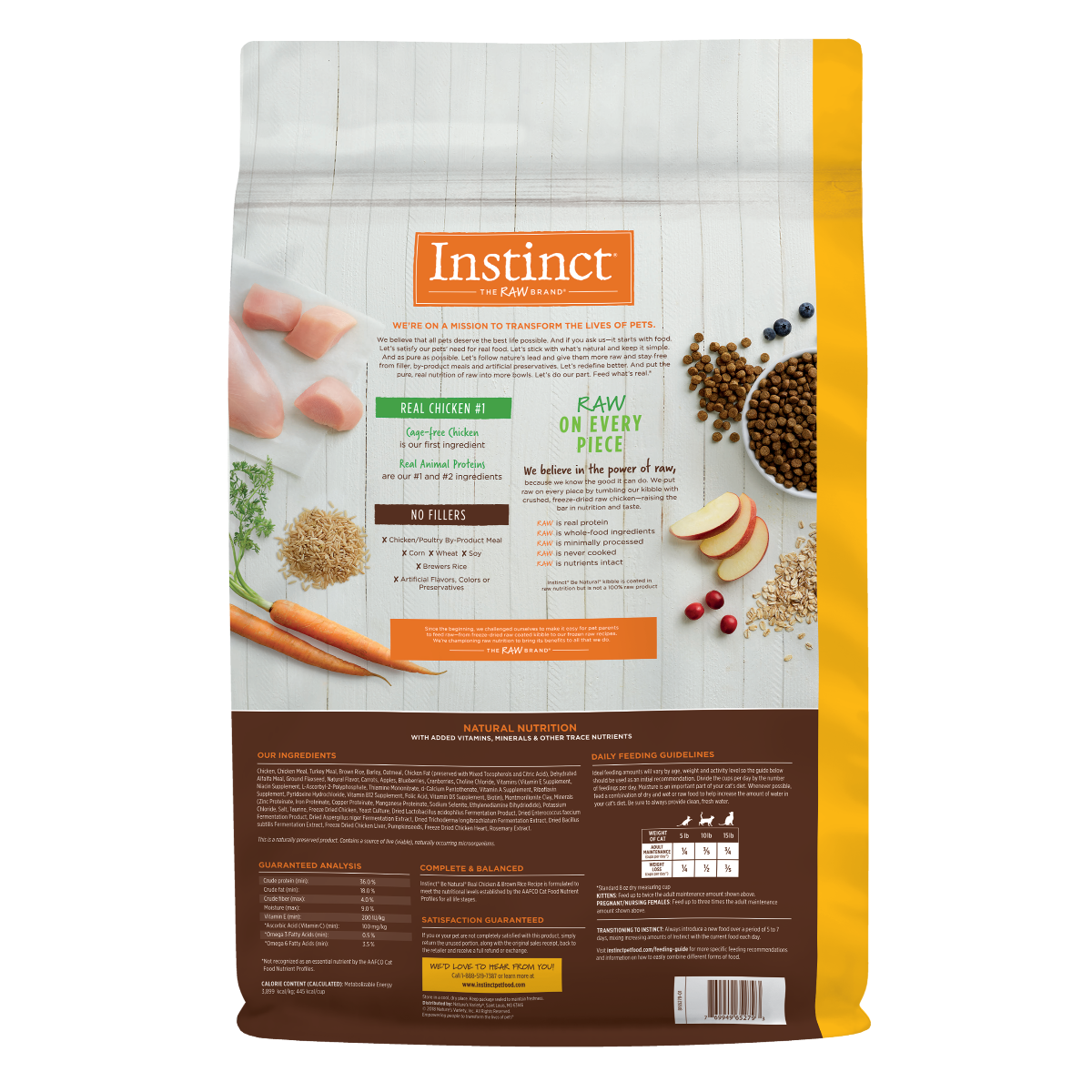 Instinct Be Natural Chicken - Cat Food