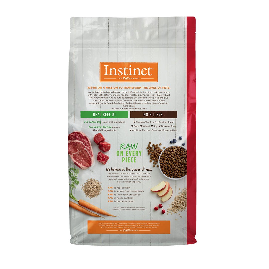 Instinct Be Natural Beef - for Dogs