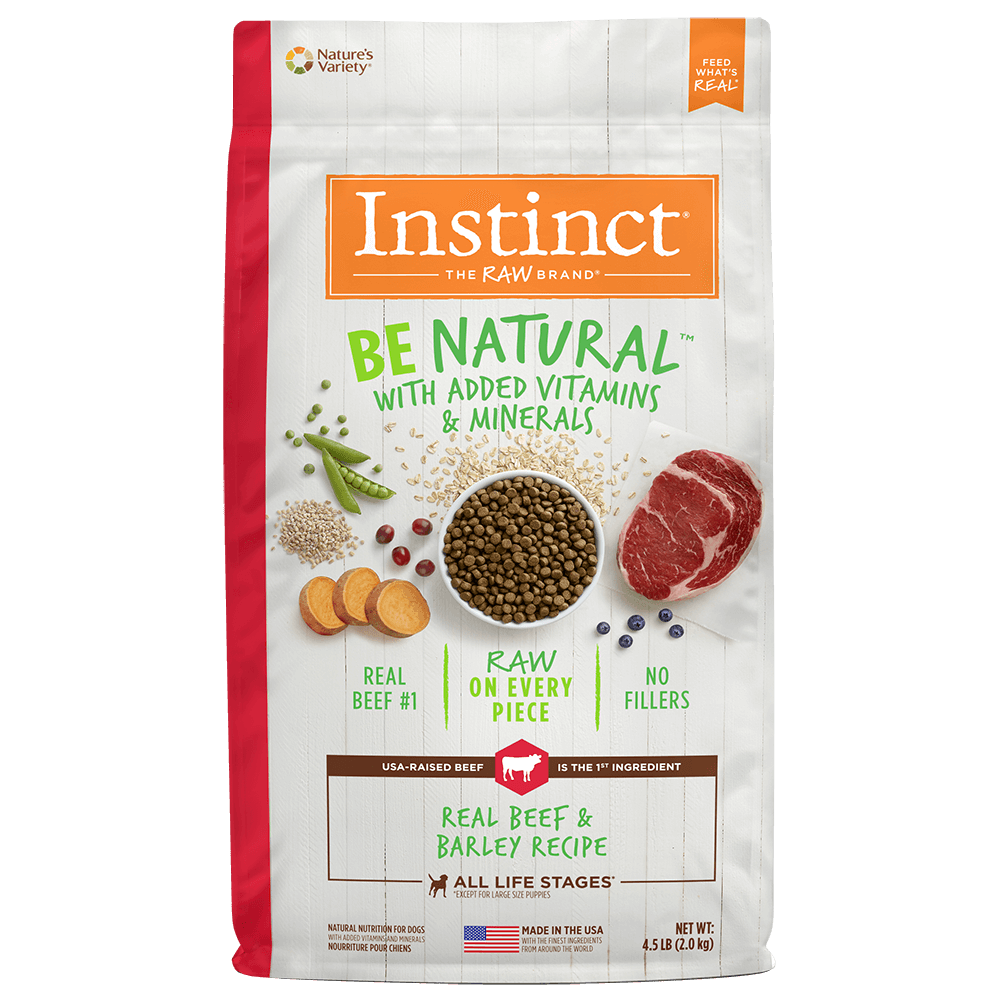 Instinct Be Natural Beef - for Dogs