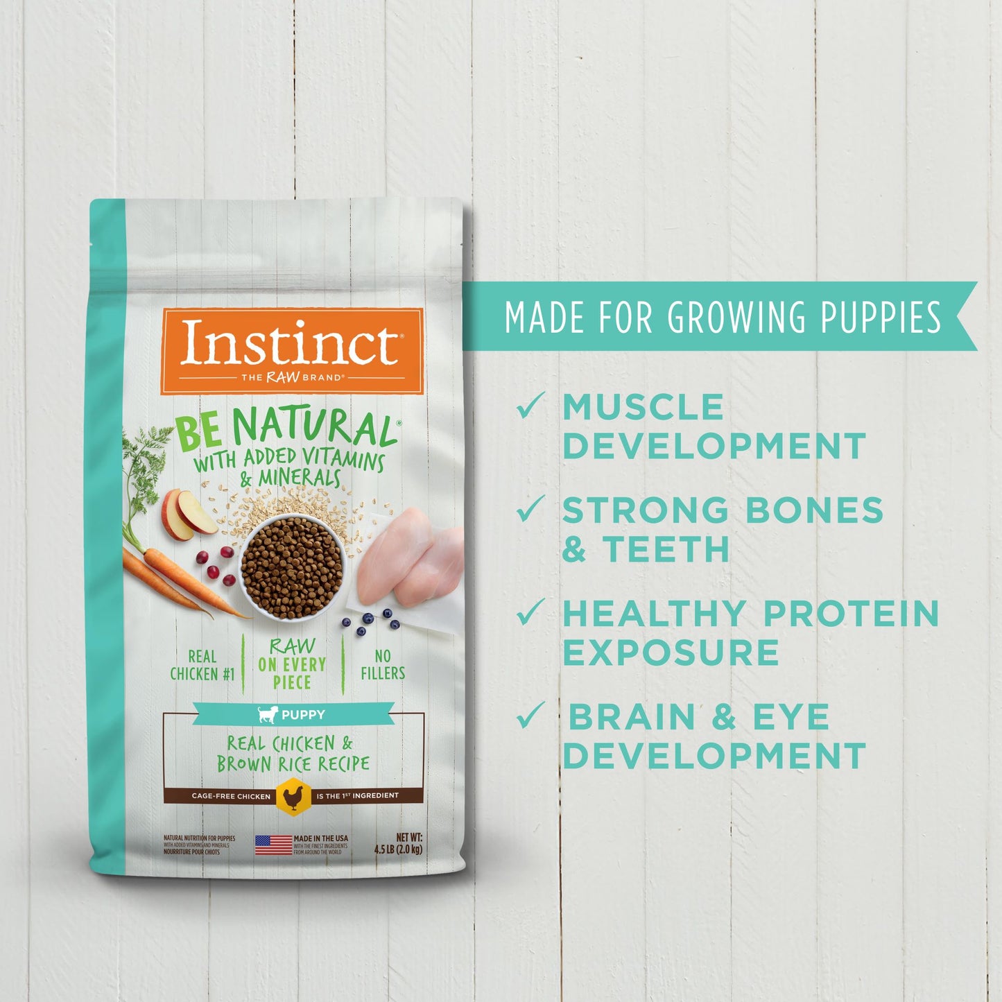 Instinct Be Natural Chicken for Puppies