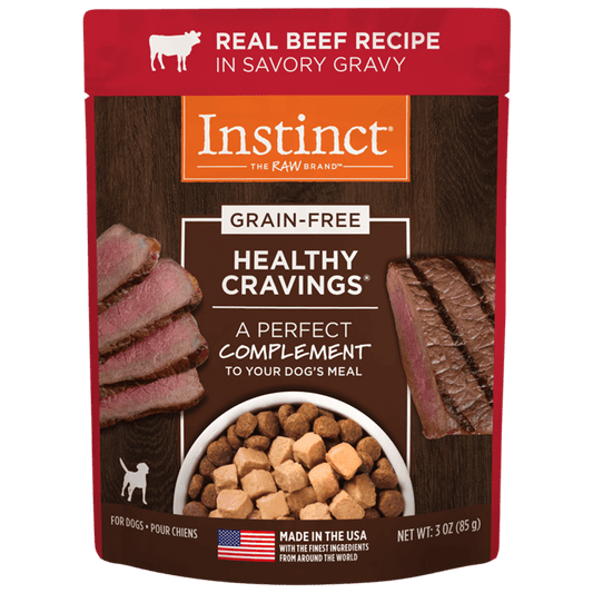 Instinct Healthy Cravings: comida húmeda de carne de Res para perros