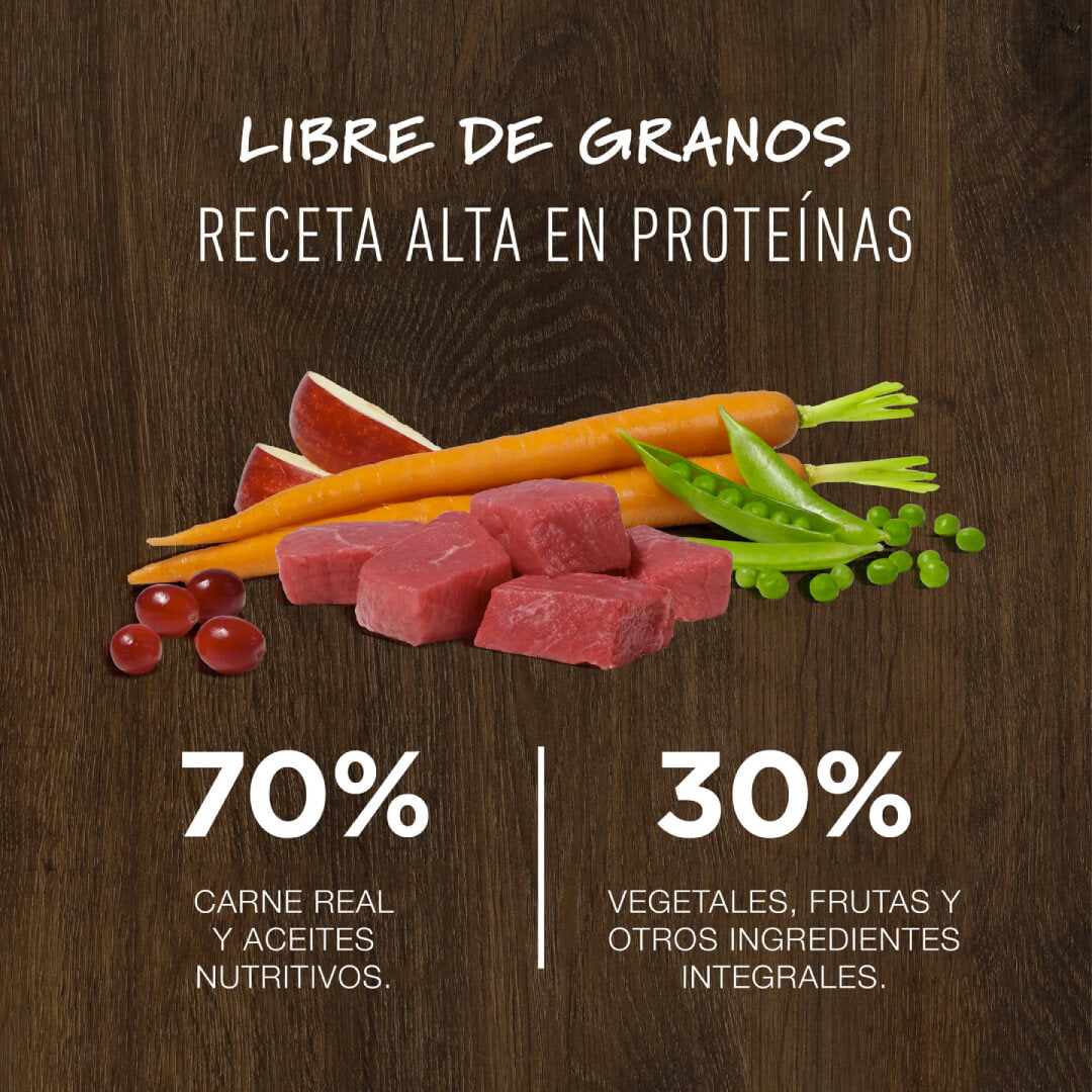 Instinct Beef: nutrición sin cereales